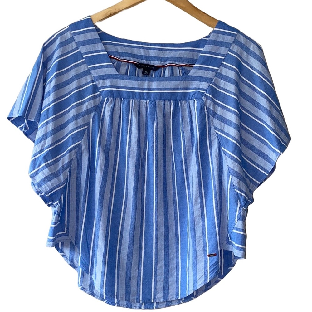 Tommy Hilfiger Short Sleeve Striped Top
